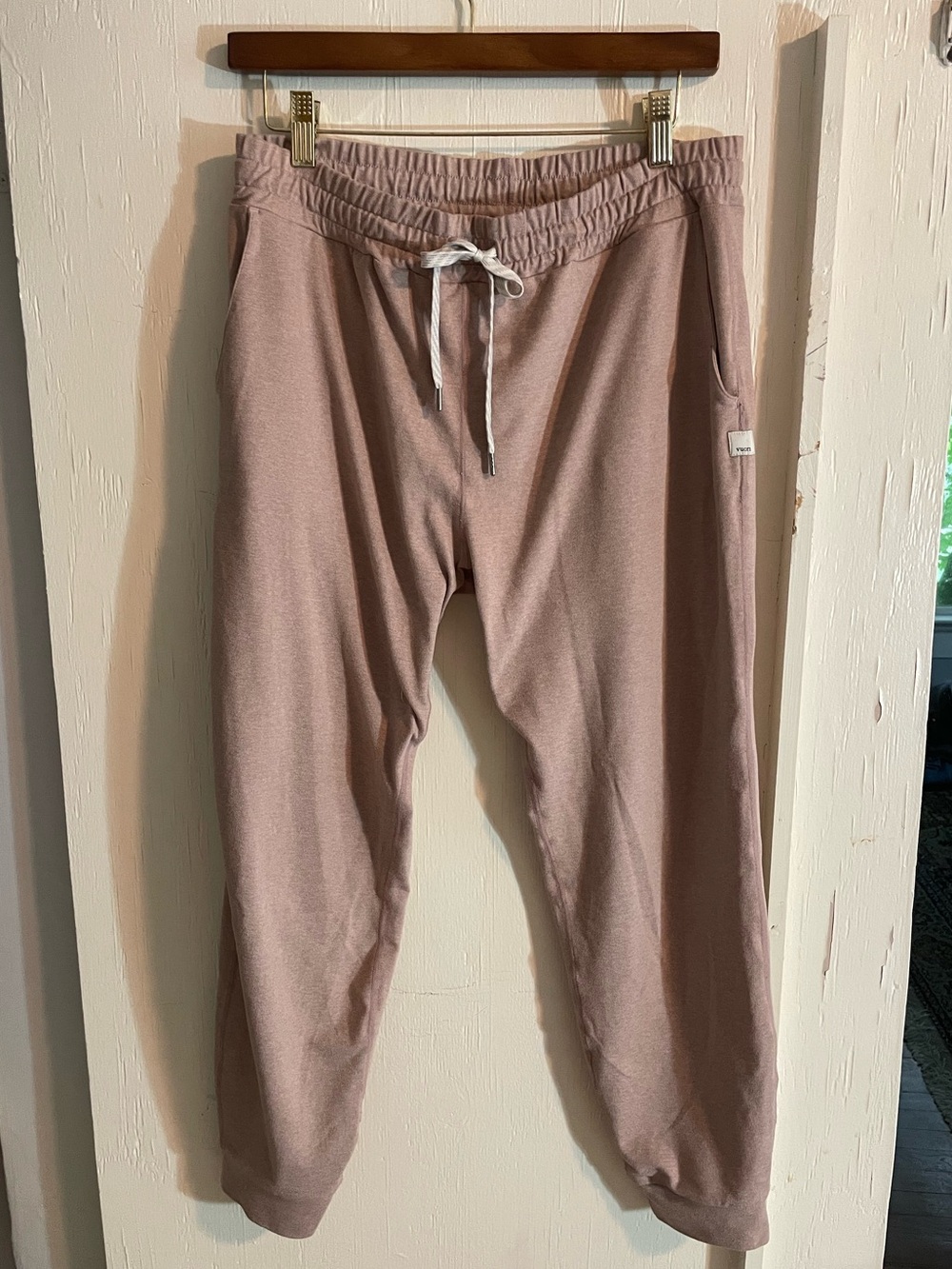 Vuori joggers, pink heather, M